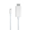 HDMI Cable for iPhone, Digital AV Adapter, 1080P HD Video Sync Connector for TV, Projector, Monitor