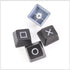 LZYDD Keyboard Keycaps, Arrow/Direction Key PSP Controller Pattern for Cherry MX Backlit Mechanical Gaming (4pcs, Black)