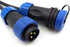 SP21 2Pin-12Pin Panel Mount 21mm Waterproof IP68 Circular Cable Connector Plug Socket,Aviation Cable Connector (3Pin)