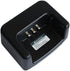 DR-1801 Charger Dock with 12V Car Charger Desktop with Indicator Light for DMRS Two Way Radio Output DC8.4V Walkie Talkie Battery Charging
