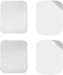 MECCANIXITY Replacement Metal Plates Silver Thin Adhesive Back Magnet Stickers for Magnetic