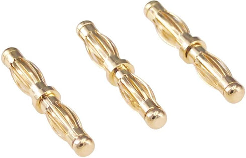 6pcs 4MM Male to 4MM Male Banana Bullet Plug Adapter (B183-6)