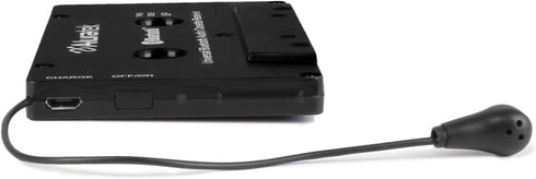 Aluratek Universal Bluetooth Audio Cassette Receiver, Rechargeable Battery, Premium Car Audio, Up to 8 Hours Playtime, Audio Receiving up to 33 Feet