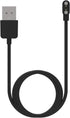 Black Compatible Da Fit Smart Watch Charger, Replacement USB Charging Cable 3.3 Ft for Smart Watch with Da Fit App