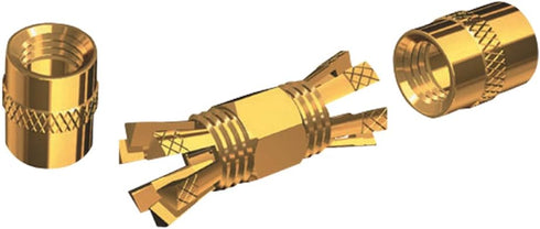 Shakespeare PL-258-CP-G Marine Center Pin Spice Connector, Gold