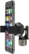 ChargerCity 360° Swivel Adjust Smartphone Holder with Tripod Microphone Stand Adapter for All Smartphones up to 3.6"