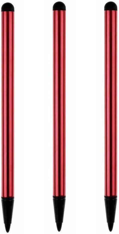 Red Stylus Pens for Touch Screens, Universal Fine Point iPad Pencil for Phone/iPad/Samsung/Android/Tablet, Precision