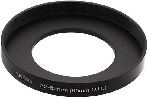 Step-up Ring for Mirrorless DSLR Cameras Compatible with 52mm Lens to 85mm Lens Matte Box O.D
