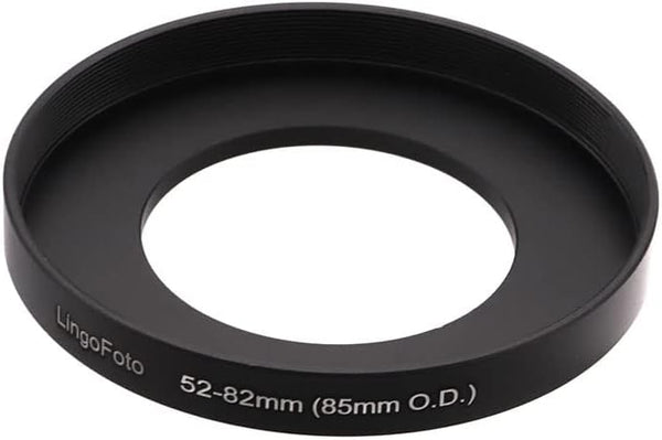 Step-up Ring for Mirrorless DSLR Cameras Compatible with 52mm Lens to 85mm Lens Matte Box O.D