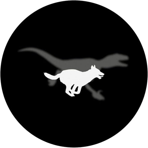 Belgian Malinois Velociraptor Maliraptor Running Shadow PopSockets Swappable PopGrip