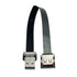 Xiwai 2.0M USB 2.0 Type-A Male to Female Extension Cable, Flat Slim FPC for FPV, Disk, Scanner & Printer