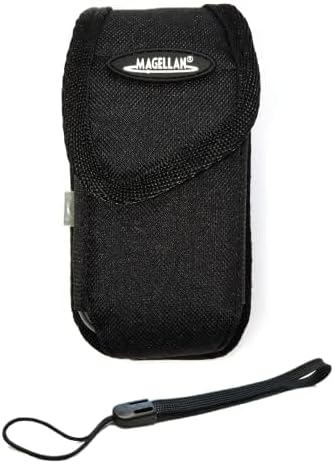 Magellan Handheld GPS Clip Carrying Case with Bonus Wrist Strap, Compatible with Garmin eTrex Venture, Cx/HC
