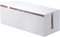 Yamazaki Home Cable Box - Outlet Cord Storage Organizer, Cover Protector, ABS Plastic, One Size, White
