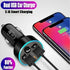 FM Transmitter - Bluetooth 5.0 Car Radio Audio Adapter MP3 Player with Dual USB Charger for Phones and Tablets
