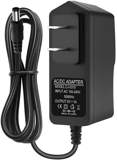 3V 1A Power Adapter Supply, AC/DC Adapter 100-240V to DC 3V 1A Power Supply Transformer for Mini Fan, Speaker