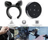 Wireless Bluetooth Media Button Remote Selfie Control for Car Motorcycle Steering Wheel Music for iPhone or Android