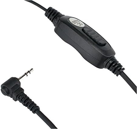 1 Pin G Shape Walkie Talkie Earpiece Headset for Motorola Talkabout MH230R MR350R T200 T260 T460 T600 T800 Radio (2 pcs)