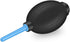 Rubber Air Blower Pump Dust Cleaner for Lens CCD Camera - Black