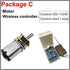 Generic N20 3V 6V 12V 15RPM-1000RPM 12v 60rpm, Package Nicro DC Gear Motor DC Support Reverse Rotation Electric Mini