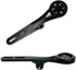 Integrated Aero Handlebar Out Front Cycling Computer Mount for Garmin, Wahoo, CatEye, Bryton, with GoPro Attachment