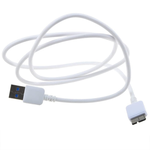 3.0 150U 500U 2 Digipartspower White USB Data Sync Cable Cord Compatible with EOS DSLR Camera IFC II