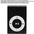 Chiwe MP3 MP3 Sports Player, Convenient Portable Long Battery Life Mini for Outside Activity(Black)