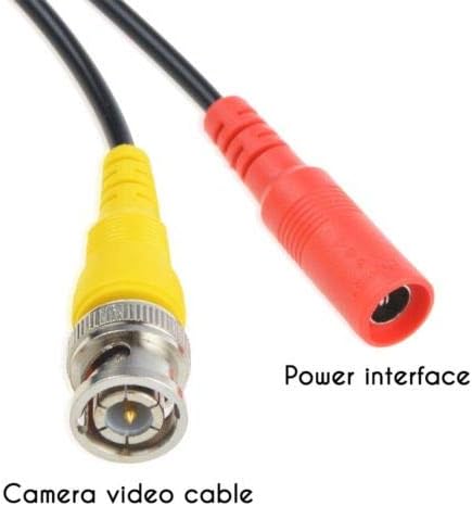 GreatPowerDirect 65ft Video Power BNC Cable Cord Lead Wires for Zosi CCTV DVR Security Cameras