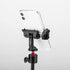 Fotopro Phone Tripod Mount Cold Shoe Rotatable Universal Cell Phone Mount Adapter for Monopod Selfie Stick Desktop