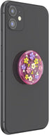 PopSockets Translucent Phone Grip with Expanding Kickstand, for Phone, Translucent PopGrip - Pink Ditsy Floral