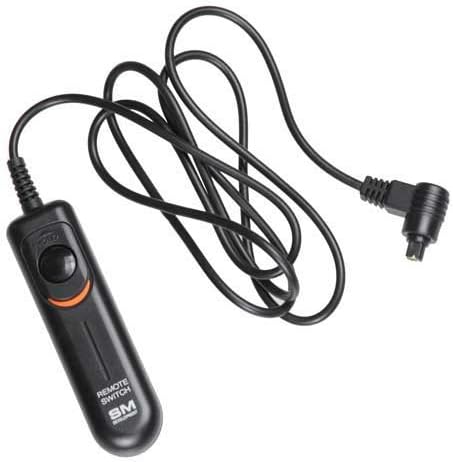 SMDV Remote Shutter Release Cable for Canon EOS 1D, 1DS Mark II, III, IV, 1DC, 1DX, Fully Compatible with Canon RS80N3
