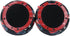 Replacement Ear Pads for Beats Studio 2 & 3 Wired/Wireless, Model B0501 B0500, Black Flower, Protein Leather and Memory