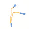 EIDRAN Speaker Stereo Connector Adapter Wiring Cable Splitter Y Harness Compatible with BMW