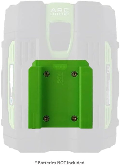 Battery Storage Wall Mount/Bracket/Holder - 2 Pack for EGO 56V Batteries
