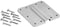 Winegard Company CE-2000 Dual Cable Entry Plate, Silver