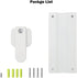 Wall Mount Bracket for Sony SA-RS5 Wireless Rear Speakers, Metal Bracket Home Audio Mounting