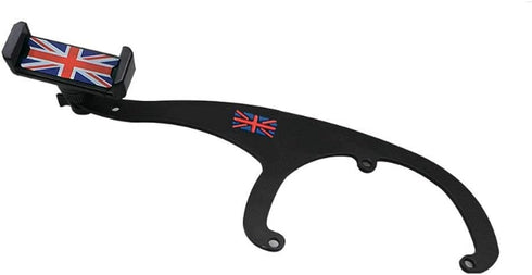 Cell Phone Mount Cup Holder with 360° Rotatable Cradle for Cooper R60 R61 Countryman Paceman (Left Drive)