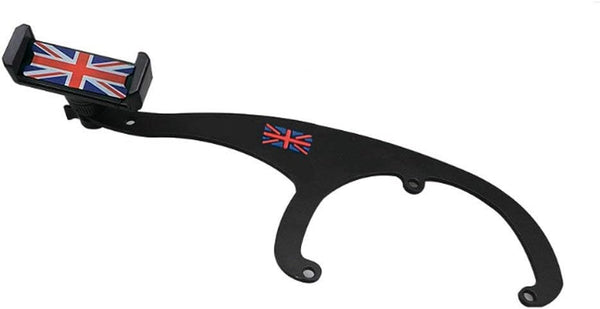 Cell Phone Mount Cup Holder with 360° Rotatable Cradle for Cooper R60 R61 Countryman Paceman (Left Drive)