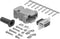 DIY Kit D-Sub Connector Crimp Unshielded Plastic Hood (DB9, Female)