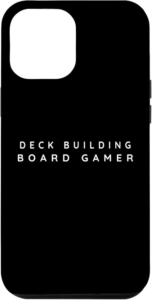iPhone 15 Plus Deck Building Board Game Player Modern Font Case
