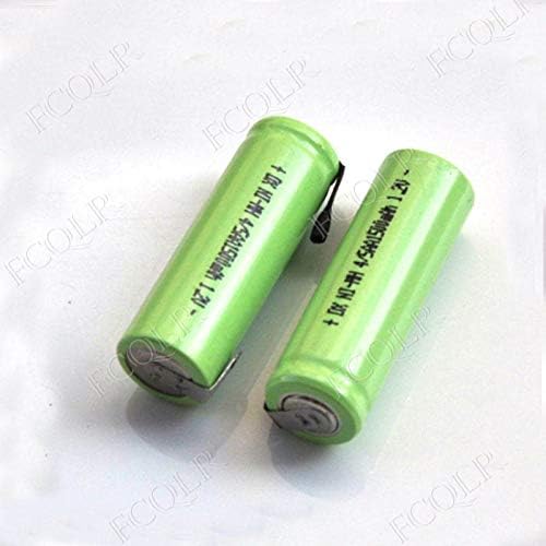 FCQLR Compatible for 5PCS 1.2V Rechargeable 4/5AA Battery 1500mah 4/5 AA nimh ni-mh