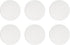PATIKIL 50mm Metal Plate for Phone Magnet, 6pcs Round Adhesive Metal Plate Replacement
