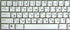 Hebrew Keyboard Stickers - Transparent Background Black Letters for PC Laptop Keyboards
