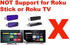 Remote Control Compatible with Roku Express HD LT XS XD Media Player Box, NOT for Roku Stick or Roku TV
