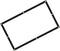 LALAFINA Polyester Material Portable Projector Screen Foldable for Indoor Outdoor Use