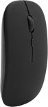 Wireless Mouse, Black Wireless Bluetooth 5.0 Silent Office Computer Mouse for OS X, Samsung Laptop, Tablets