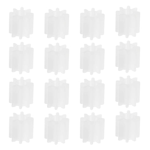 Othmro 50pcs Plastic Gears 8 Teeth Model 082A Reduction Gear Plastic Worm