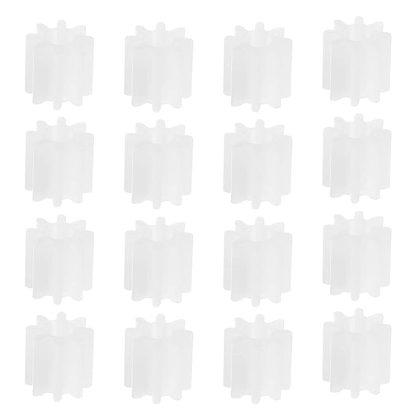 Othmro 50pcs Plastic Gears 8 Teeth Model 082A Reduction Gear Plastic Worm