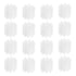 Othmro 50pcs Plastic Gears 8 Teeth Model 082A Reduction Gear Plastic Worm