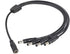 Generic Guy-Tech 4-Plug Tip Splitter 4-Way Power Cord Cable Compatible with SANNCE 4CH,