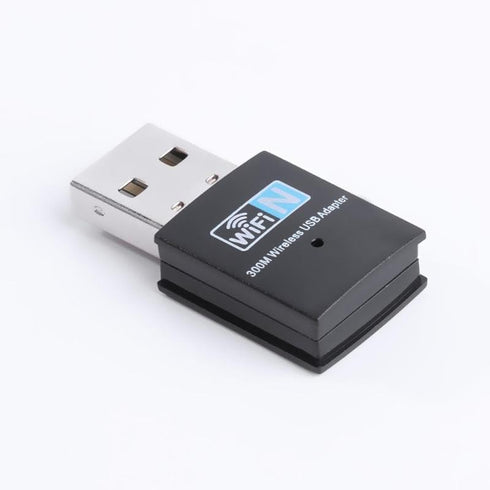 300Mbps USB WiFi Adapter, Wireless LAN Network Card Stick USB 2.0 Dongle for Desktop Laptop PC Windows 10/8/7